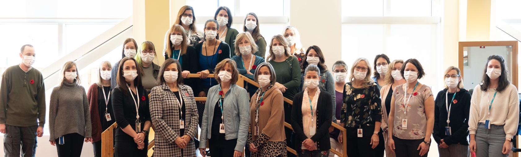 A Photograph of the Children's Treatment Centre team.